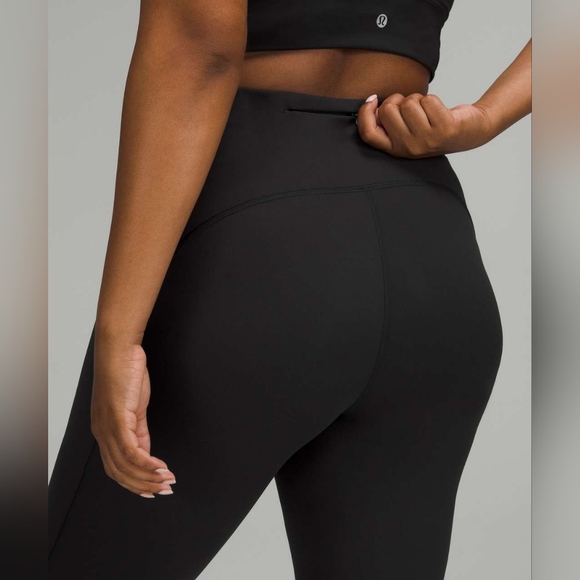 Lululemon Swift Speed High-Rise Crop 21" Black W6CDXS Running Leggings Women's 4 - Picture 2 of 9